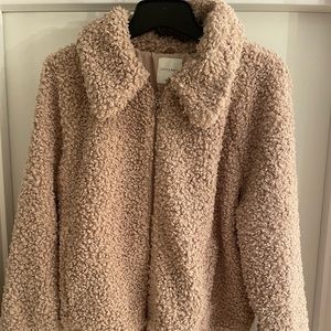 Gentle Fawn Sherpa bomber jacket